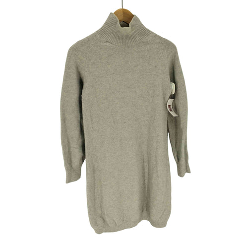 サンスペル Sunspel 19AW LAMBS WOOL ウール タートルネック ニット ワンピース レディース import:S