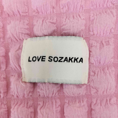 love sozakka ポップコーントートバッグ レディース