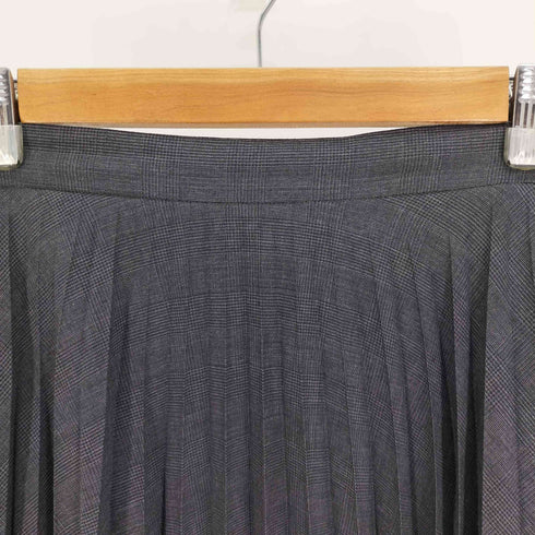 マーガレットハウエル MARGARET HOWELL PUPPYTOOTH WOOL BLEND プリーツ スカート レディース JPN:2