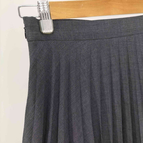マーガレットハウエル MARGARET HOWELL PUPPYTOOTH WOOL BLEND プリーツ スカート レディース JPN:2