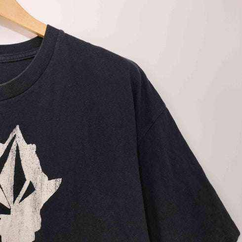 ヴォルコム VOLCOM 90-2000s フロントプリントクルーネックTシャツ メンズ XL