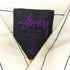 ステューシー Stussy USA製 紫タグ ストライプ柄パッチワーク長袖シャツ メンズ L