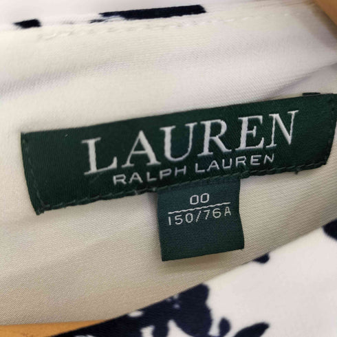 ローレンラルフローレン LAUREN RALPH LAUREN 花柄 ノースリーブ ワンピース レディース 00 150/76A