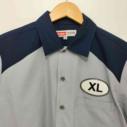 エクストララージ XLARGE 切替半袖シャツ メンズ M