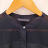 ミズイロインド mizuiro ind stand collar sheer shirt レディース FREE