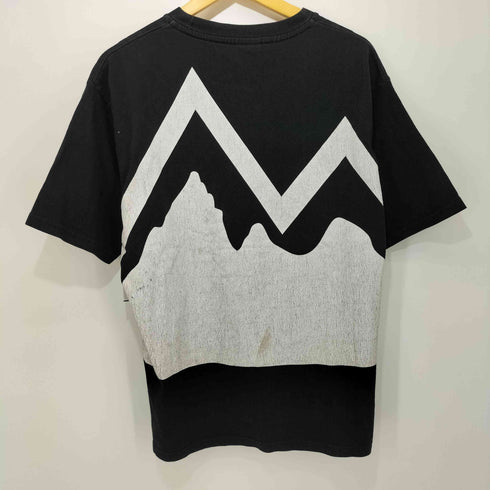 ファーストダウン FIRST DOWN バックプリント半袖Tシャツ メンズ M