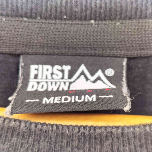 ファーストダウン FIRST DOWN バックプリント半袖Tシャツ メンズ M