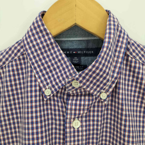 トミーヒルフィガー TOMMY HILFIGER ボタンダウンシャツ オックスフォード ストライプ メンズ JPN:XS