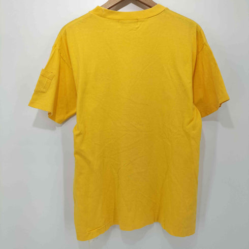 フィラ FILA 90-2000s シングルステッチ 袖ポケット クルーネックtシャツ メンズ M