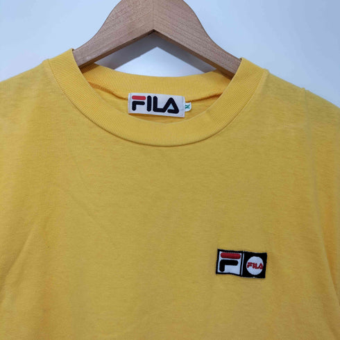 フィラ FILA 90-2000s シングルステッチ 袖ポケット クルーネックtシャツ メンズ M