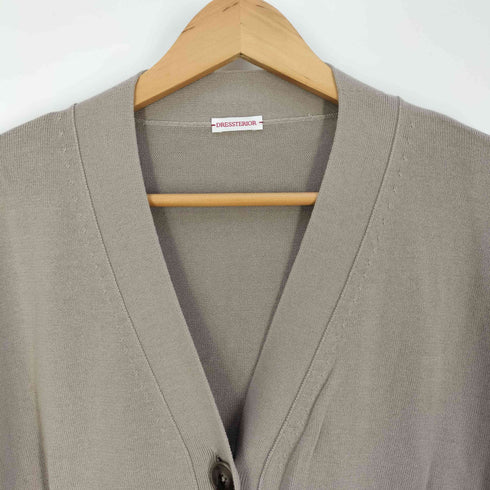 ドレステリア DRESSTERIOR コットンVネックカーディガン レディース JPN:36