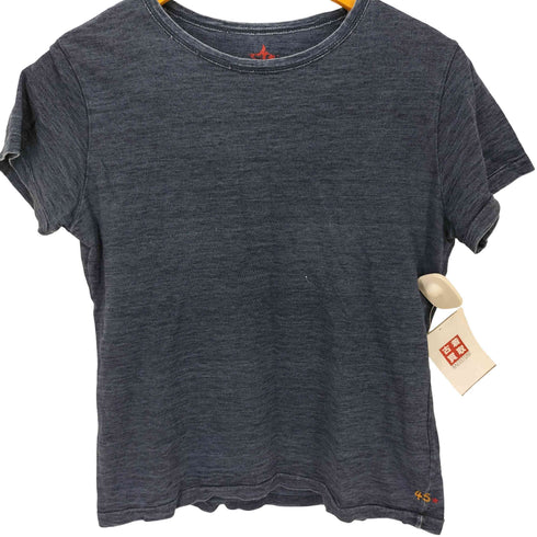 フォーティーファイブアール 45R インディゴ染めS/S tee レディース 2