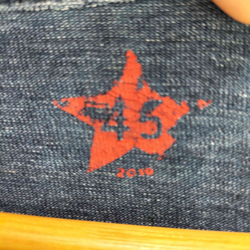 フォーティーファイブアール 45R インディゴ染めS/S tee レディース 2