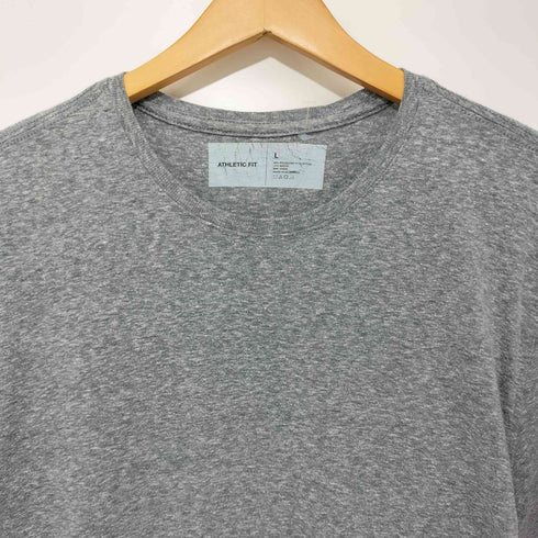 バックスカルプリントTシャツ メンズ L