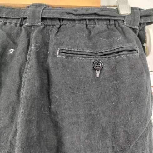オーチバル ORCIVAL ベルテッドリネンタックパンツ メンズ 4