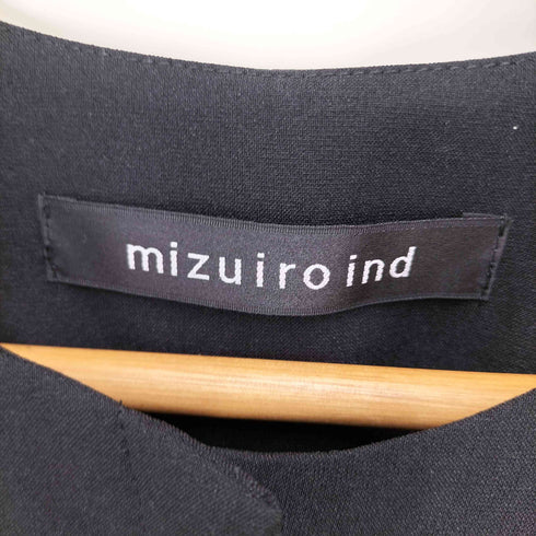 ミズイロインド mizuiro ind フロントフライコクーンジレ レディース FREE