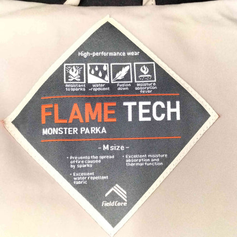 フィールドコア FieldCore FLAME TECH 洗えるフュージョンダウン モンスターパーカー メンズ FREE