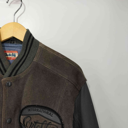 Suede Life 80-90s 胸刺繍スタジアムジャンパー メンズ S