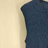 ポロバイラルフローレン Polo by RALPH LAUREN ポニー 刺繍 TUSSAH SILK シルク ケーブル ニット ベスト メンズ import:S