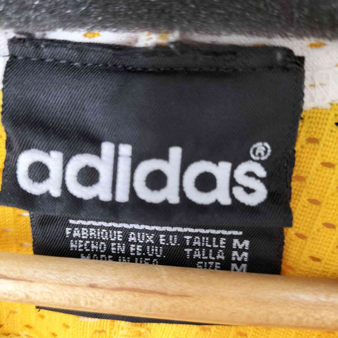 アディダス adidas 80-90S ゲームシャツ フットボールTシャツ ビッグサイズ メッシュ メンズ JPN:M