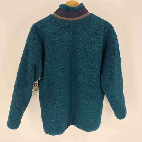 ニコアンド niko and... 19AW 配色 ワイド ボア ブルゾン フリース ジャケット メンズ import:M