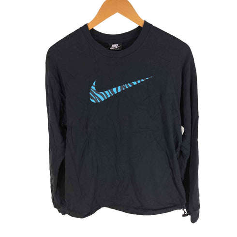 ナイキ NIKE スウッシュプリント L/Sカットソー ドローコード付き レディース JPN:XL