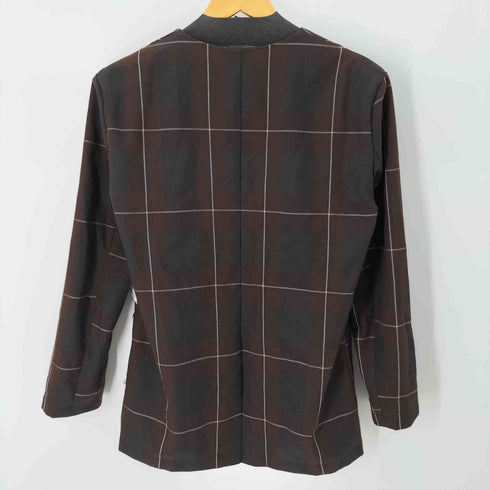 SMOKY 2B チェックテーラードジャケット レディース