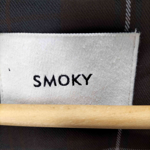 SMOKY 2B チェックテーラードジャケット レディース