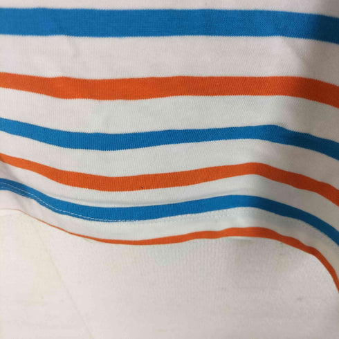 KATORIN ボーダー柄 L/S TEE ロングスリーブ ショルダーギャザー レディース FREE