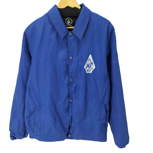 ヴォルコム VOLCOM 袖プリント コーチジャケット ナイロン メンズ import:XL