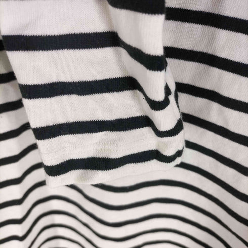 KATORIN ボーダー柄 L/S TEE ロングスリーブ ショルダーギャザー レディース FREE
