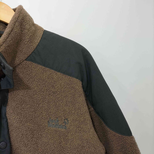 ジャックウルフスキン JACK WOLFSKIN ポーランド製 POLARTEC ジップアップフリースジャケット メンズ