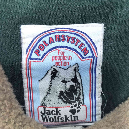 ジャックウルフスキン JACK WOLFSKIN ポーランド製 POLARTEC ジップアップフリースジャケット メンズ
