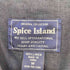 Spiice Island リネン100 ボックスシルエット半袖シャツ メンズ M