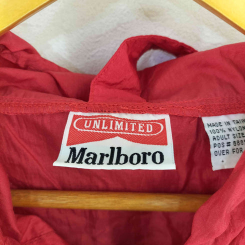 マルボロ Marlboro 台湾製 リップストップ ナイロン アノラックパーカー メンズ import:XL