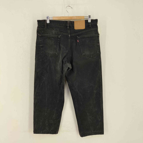 リーバイス Levis USA製 ボタン裏585刻印 ブラックデニムパンツ メンズ