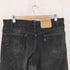 リーバイス Levis USA製 ボタン裏585刻印 ブラックデニムパンツ メンズ