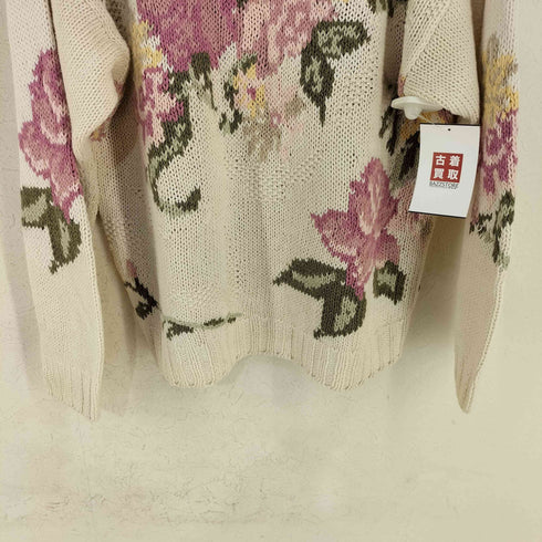 ウールリッチ WOOLRICH ラミーコットン フラワー クルーネックニット メンズ import:S