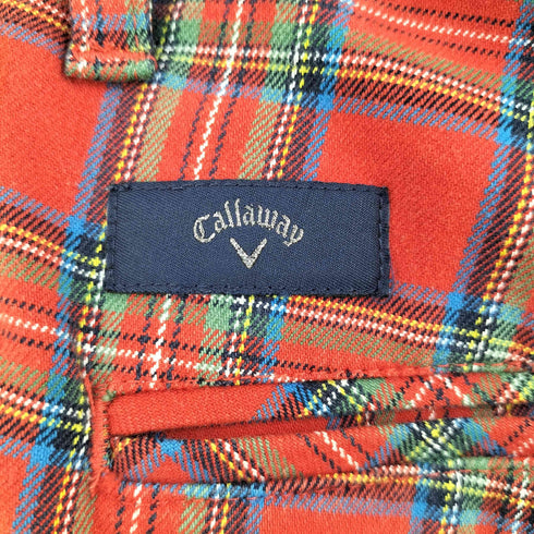 キャロウェイ Callaway タータンチェック ゴルフパンツ メンズ JPN:M