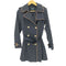 ローレンラルフローレン LAUREN RALPH LAUREN レザーパイピングトレンチコート レディース import:S