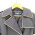 ローレンラルフローレン LAUREN RALPH LAUREN レザーパイピングトレンチコート レディース import:S