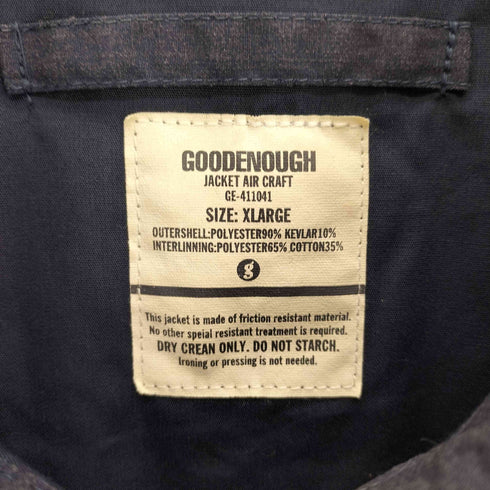 グッドイナフ GOODENOUGH 90S AIR CRAFT JKT 2WAY デタッチャブル エア クラフト フライト ジャケット メンズ JPN:XL