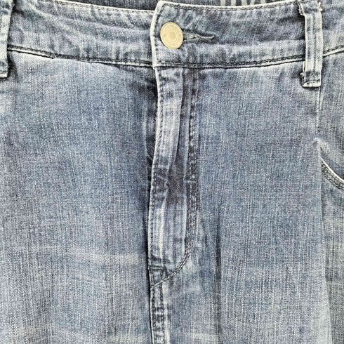 ヒステリックグラマー HYSTERIC GLAMOUR 裾ダメージ加工 ロングデニムスカート レディース JPN:S