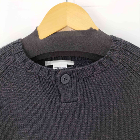 UNIVERSITY OF OXFORD COLLECTION 1ボタン プルオーバーコットンニット メンズ import:XL