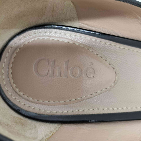 クロエ Chloe エナメルリボン パンプス レディース JPN:37