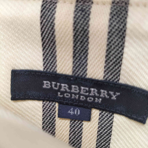 バーバリーロンドン BURBERRY LONDON ストライププリーツスカート レディース 67-93