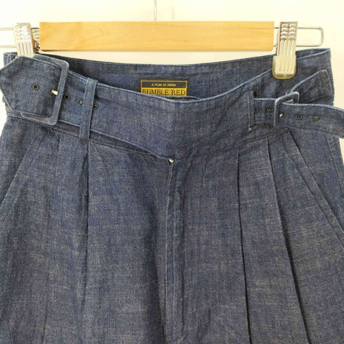ランブルレッド RUMBLE RED GURKHA SHORT PANTS グルカデニムショーツ レディース JPN:S