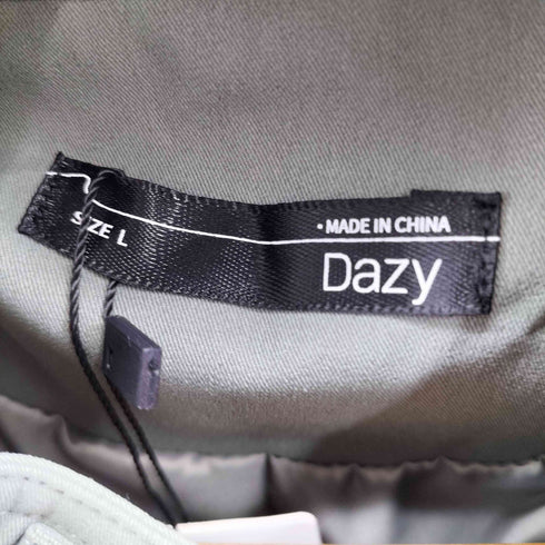 デイジー DAZY フロントデザイン スナップボタンロングコート レディース