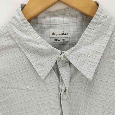 スティーブンアラン Steven Alan SOKTAS CHECK REVERSE SEAM SHIRT-BOLD メンズ JPN:M