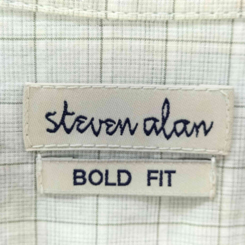 スティーブンアラン Steven Alan SOKTAS CHECK REVERSE SEAM SHIRT-BOLD メンズ JPN:M
